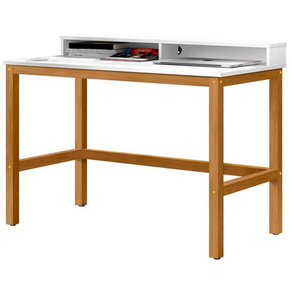 Encontraproduto.com.br - Kit 2 Mesas Para Computador 129X130 Tebar