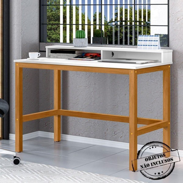 Encontraproduto.com.br - Kit 2 Mesas Para Computador 129X130 Tebar