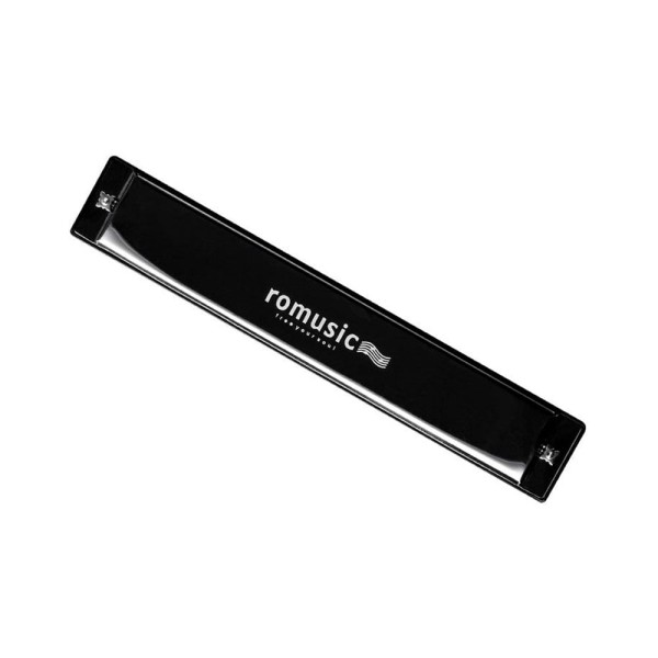 Encontraproduto.com.br - Gaita Harmônica Romusic 24 Furos em Dó (C) - GU0065