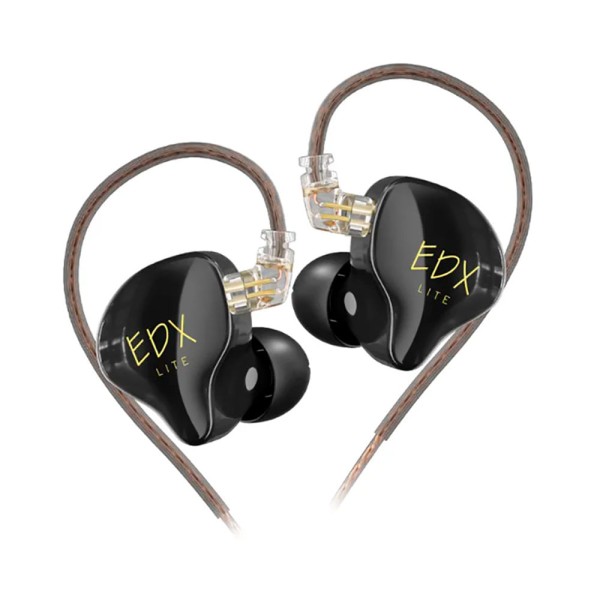 Encontraproduto.com.br - Fone de Ouvido P/ Retorno KZ EDX Lite Sem Microfone - AC2865