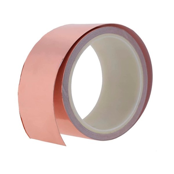 Encontraproduto.com.br - Fita de Cobre P/ Blindagem C/ 3 Metros x 50 mm - AC2452-3M