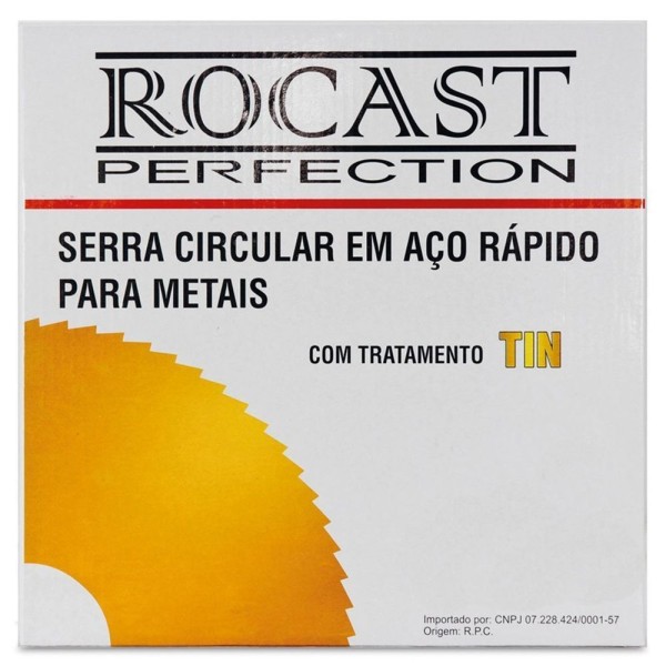 Encontraproduto.com.br - Serra Circular Com Titânio 100mmx1,4m - 128 Dentes (hss-tin)