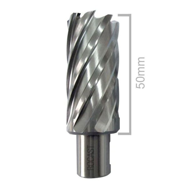 Encontraproduto.com.br - Broca Anular - 19,0 X 50,0mm - Aço Rápido - Ref. 88,0033 - Rocast