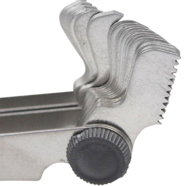 Encontraproduto.com.br - Calibre De Rosca 55°-60° - 0,25 A 6 - 4 A 62 Fpp - 52 Lâminas - Ref. 113,0003 - Zaas