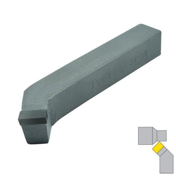 Encontraproduto.com.br - Ferramenta Soldada Curta Para Desbastar Iso 2 - 0808 D P30