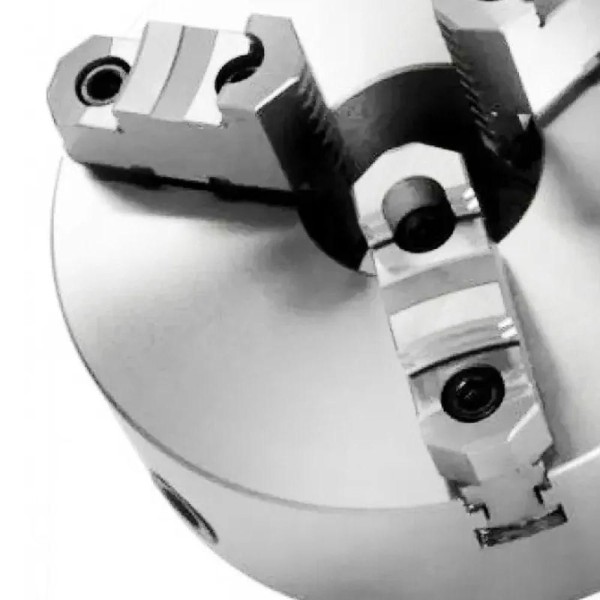Encontraproduto.com.br - Placa Para Torno Universal 200mm/8 - 3 Castanhas Reversíveis