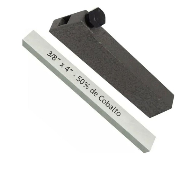 Encontraproduto.com.br - Bits Quadrado 3/8 X 4 - 50% De Cobalto + Porta Bits - 2 Pçs