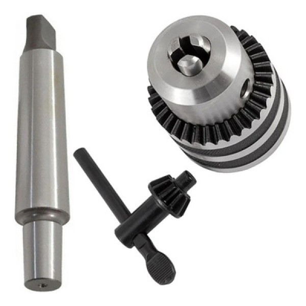 Encontraproduto.com.br - Kit Mandril Com Chave 1/2 B16 + Haste Cm4 B16