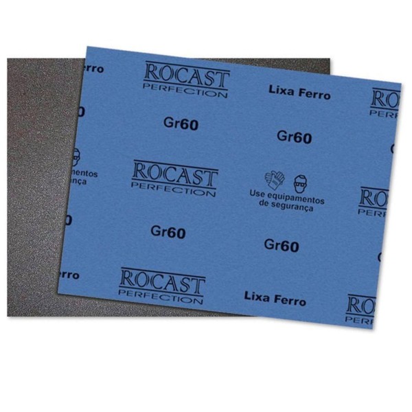 Encontraproduto.com.br - Lixa Ferro - Med. 230 X 280mm - Gr 80 - 25 Peças