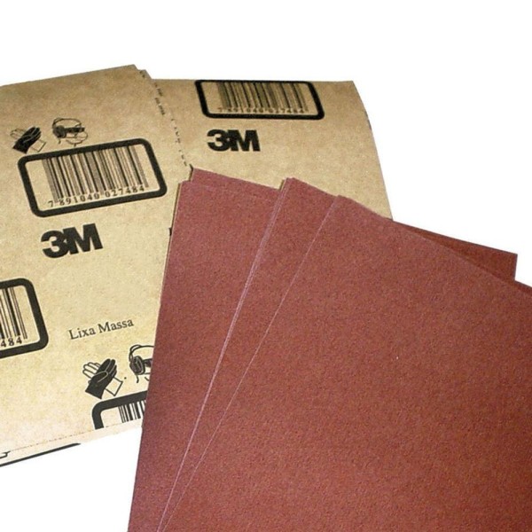 Encontraproduto.com.br - Lixa Para Massa - Med. 230 X 280mm - Gr120 - 25 Peças
