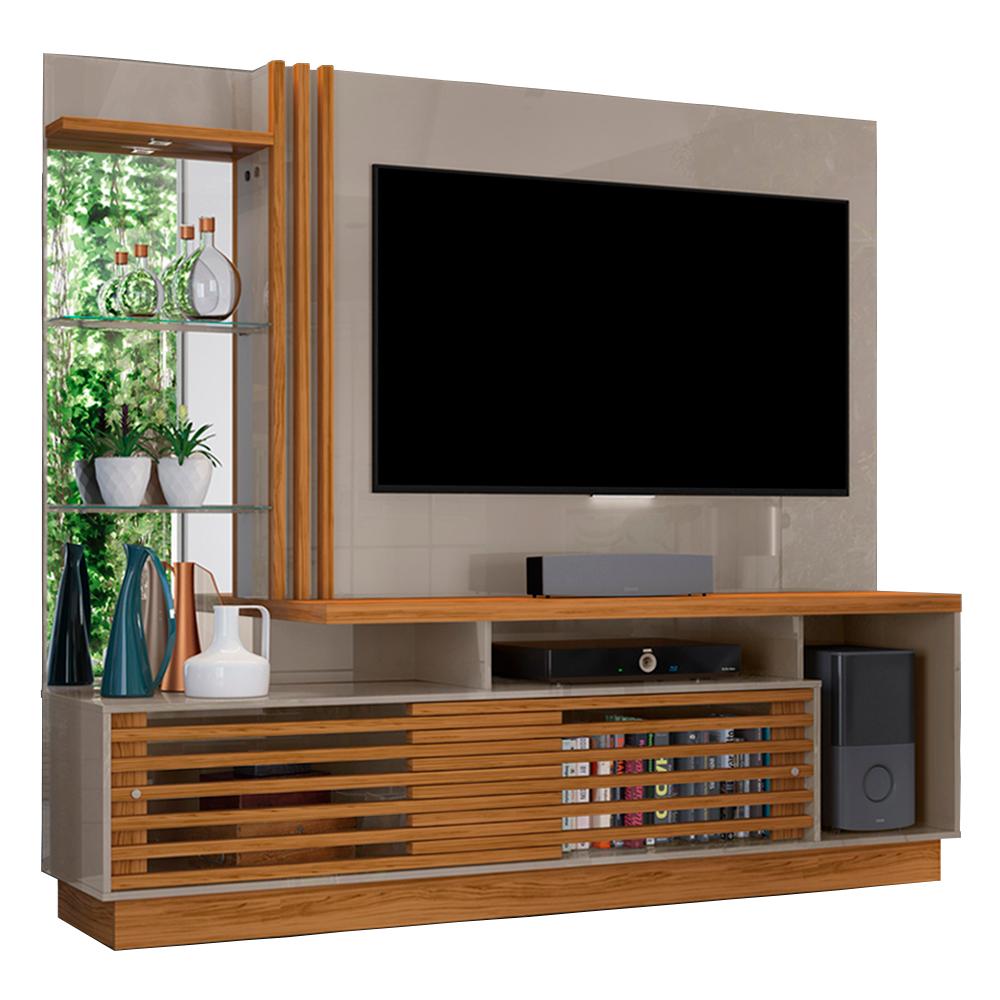 Estante Home Para TV 60 Polegadas 6431 Jade Oliva MDT