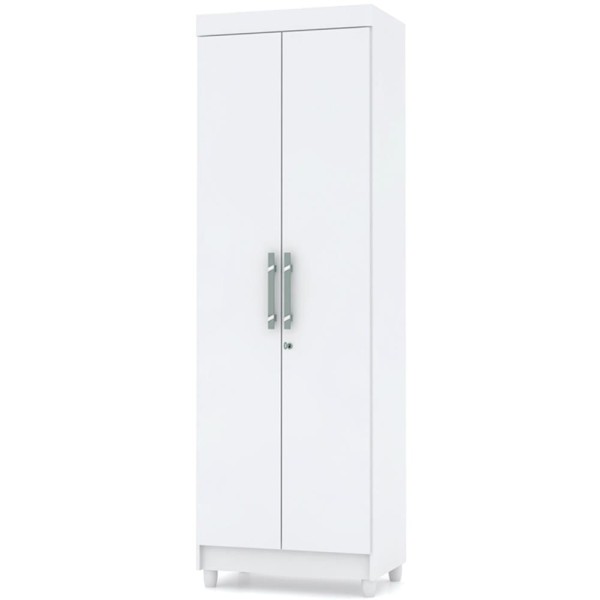 Encontraproduto.com.br - Armario Multiuso 02 Portas 10045 Branco Vlr Branco
