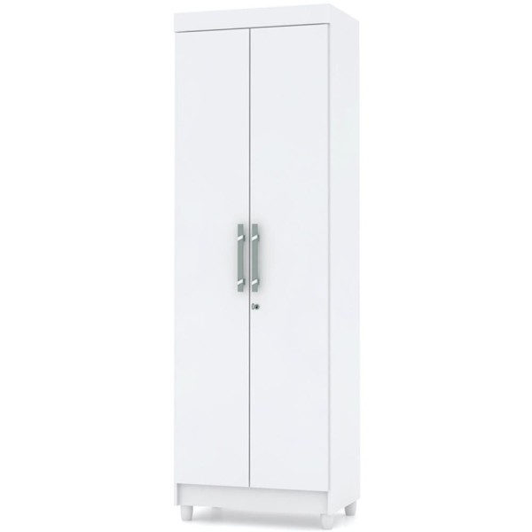 Encontraproduto.com.br - Armario Multiuso 02 Portas 10045 Branco Vlr Branco