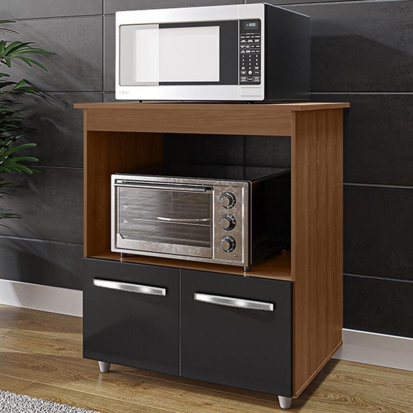 Encontraproduto.com.br - Balcao Multiuso Com Nicho 75cm 9450 Mobbs