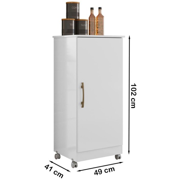 Encontraproduto.com.br - Armario Multiuso Com Porta 9960 Moval