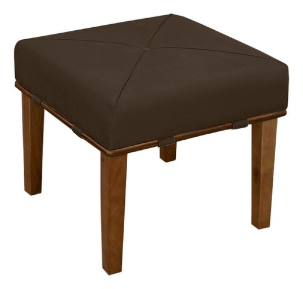 Encontraproduto.com.br - Puff Puf Para Sala Vinni Veludo Vermelho Sanch