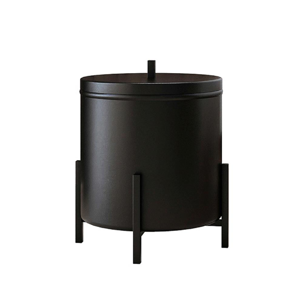 Lixeira 6 L Lovell Aluminio Banheiro Cozinha Lavabo DHom