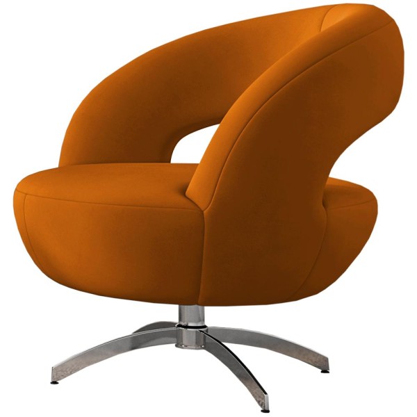 Encontraproduto.com.br - Poltrona Decorativa Base Giratoria Onix SL 942 Moll