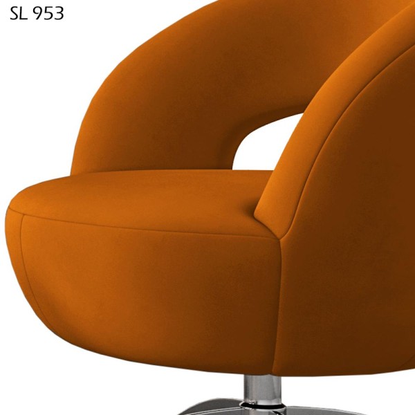 Encontraproduto.com.br - Poltrona Decorativa Base Giratoria Onix SL 942 Moll