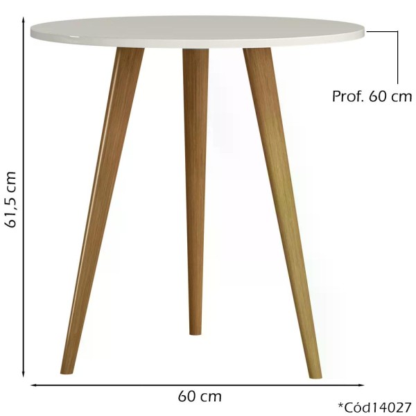 Encontraproduto.com.br - Conjunto 02 Mesas Laterais De Apoio MDF Dmad