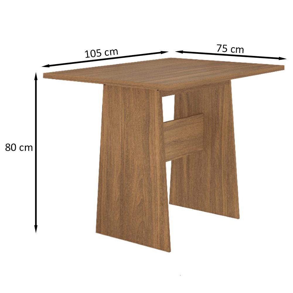 Encontraproduto.com.br - Conjunto Canto Alemao Com Mesa E 2 Cadeiras 11537 Celmo