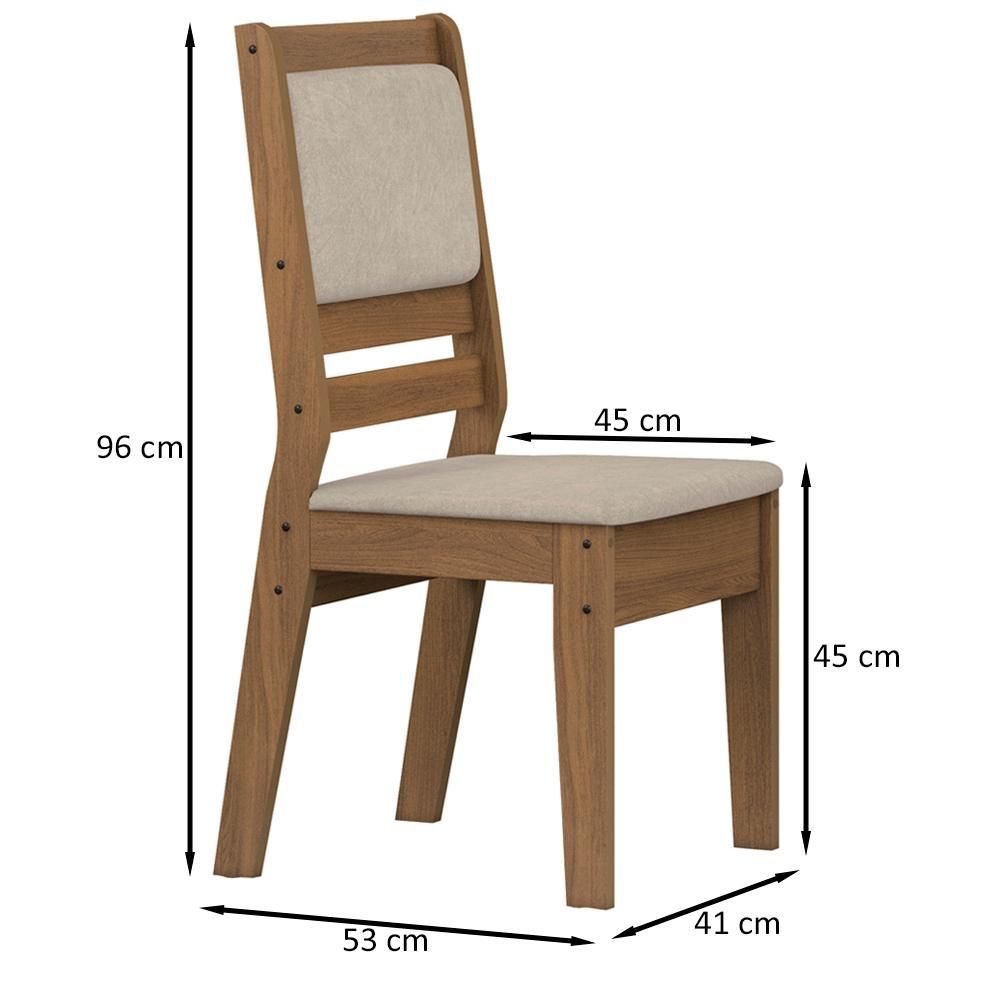 Encontraproduto.com.br - Conjunto Canto Alemao Com Mesa E 2 Cadeiras 11537 Celmo