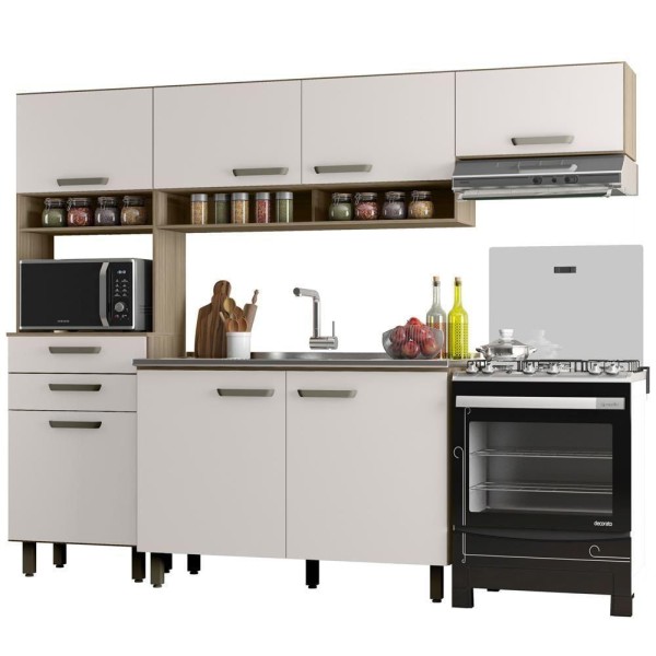 Cozinha Compacta Com Balcao Para Pia 10027x17037 PLN
