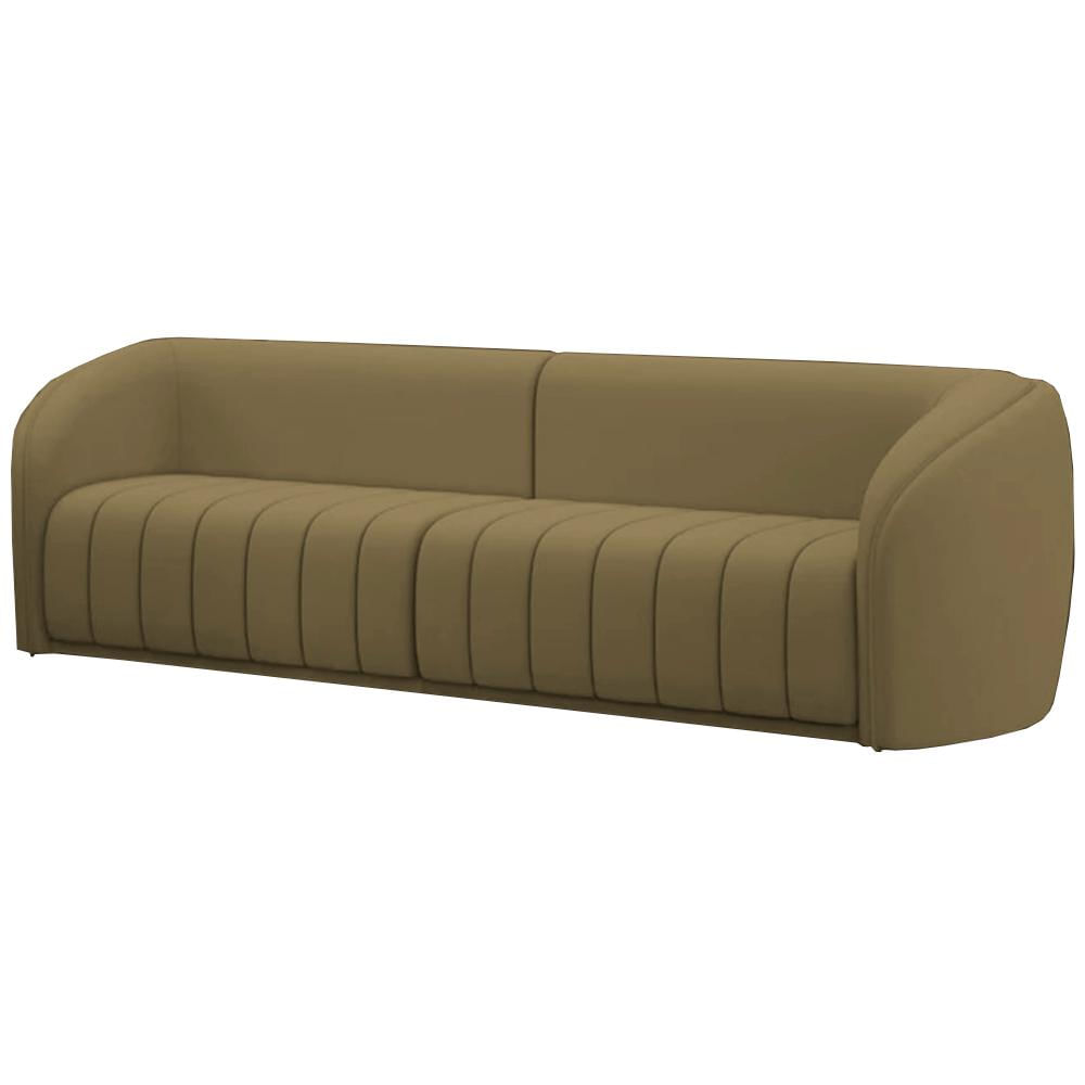 Sofa 4 Lugares 332 cm Memphis Veludo Moll