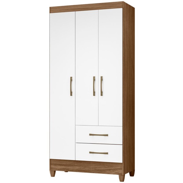 Guarda Roupa Solteiro 3 Portas 9513 Moval