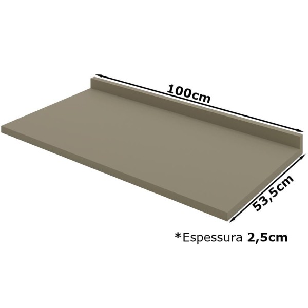 Encontraproduto.com.br - Tampo Para Balcao 100 cm MDF C909 Henn