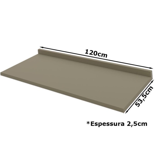 Encontraproduto.com.br - Tampo Para Balcao 120 cm MDF C905 Henn