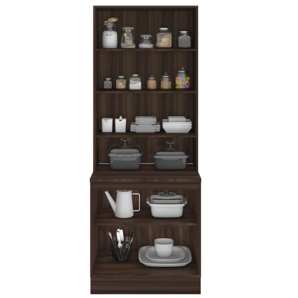 Encontraproduto.com.br - Cristaleira 4 Portas 70cm 12530 Unna PLN