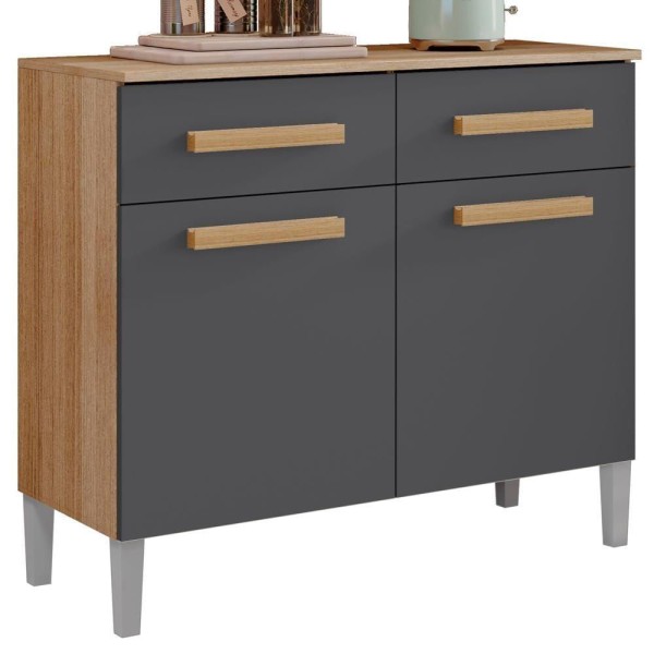 Encontraproduto.com.br - Balcao Com Tampo 90cm 2012151 ARMoveis