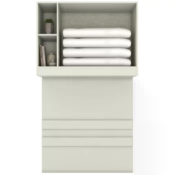 Encontraproduto.com.br - Ponte Solteiro Modulada Mdf 2 Pt Dileto Areia Jequitiba