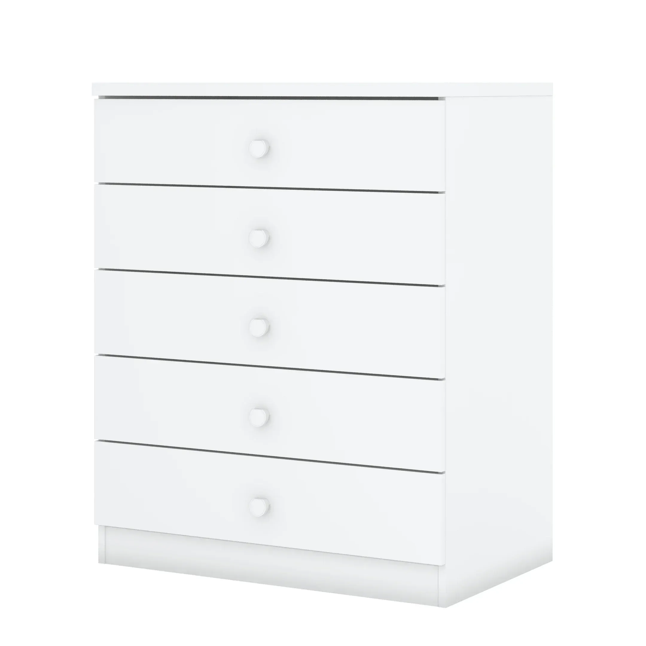 Encontraproduto.com.br - Quarto de Bebê com Guarda-Roupa 3 Portas Cômoda e Berço 3 em 1 Lápis de Cor Espresso Móveis Branco