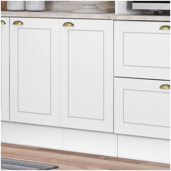 Balcão 40 Cm 01 Porta Nova York Henn Branco Hp