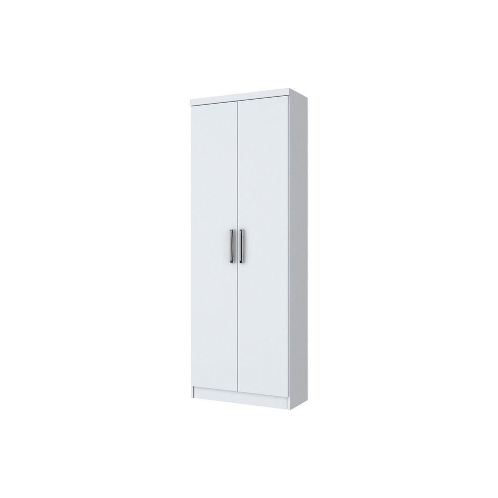 Encontraproduto.com.br - Armário Multiuso 02 Portas Leve Henn Branco