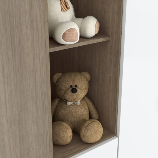 Encontraproduto.com.br - Quarto Infantil Pimpolho Casa 812 Rústico Com Branco
