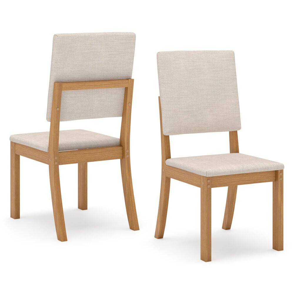 Encontraproduto.com.br - Conjunto Mesa com 4 Cadeiras Thalia em MDF e MDP Henn