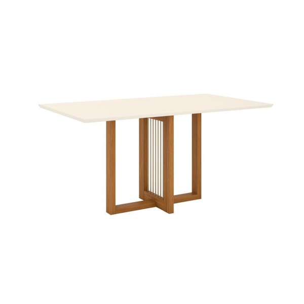 Encontraproduto.com.br - Conjunto Mesa com 4 Cadeiras Thalia em MDF e MDP Henn