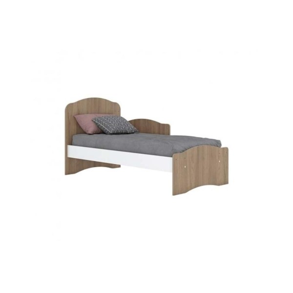 Encontraproduto.com.br - Quarto Infantil Completo Bala De Menta 2 Peças (1 Cômoda + 1 Berço) Qi95 Branco - Henn