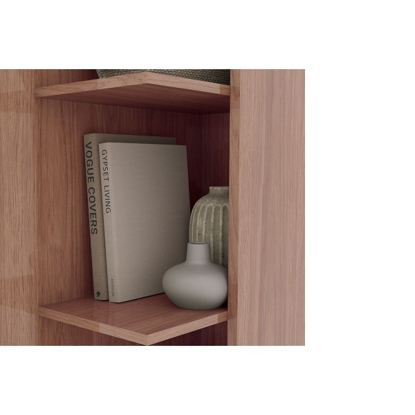 Encontraproduto.com.br - Armário Sapateira Quarto Duetto c/ 1 Porta c/ Espelho Branco - Henn