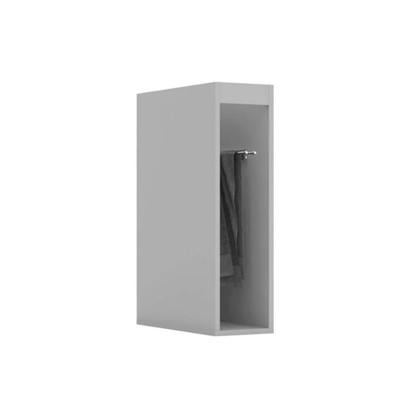 Encontraproduto.com.br - Módulo Cozinha Henn Belize Balcão C/ Porta Toalha S/ Tampo Cinza