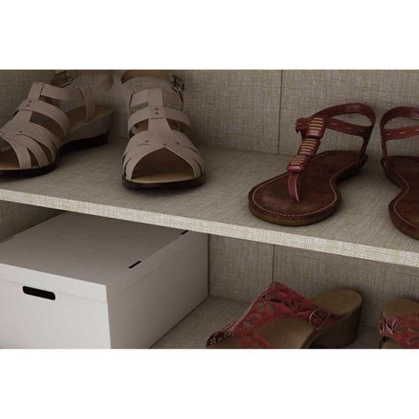 Encontraproduto.com.br - Armário Multiuso Juvenil Margarida c/ 2 Portas Castanho - Henn