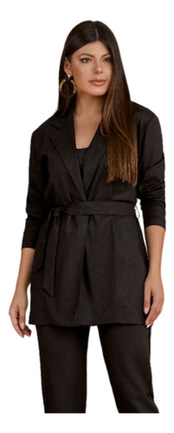 Encontraproduto.com.br - Casaco Trench Coat Assedio Preto