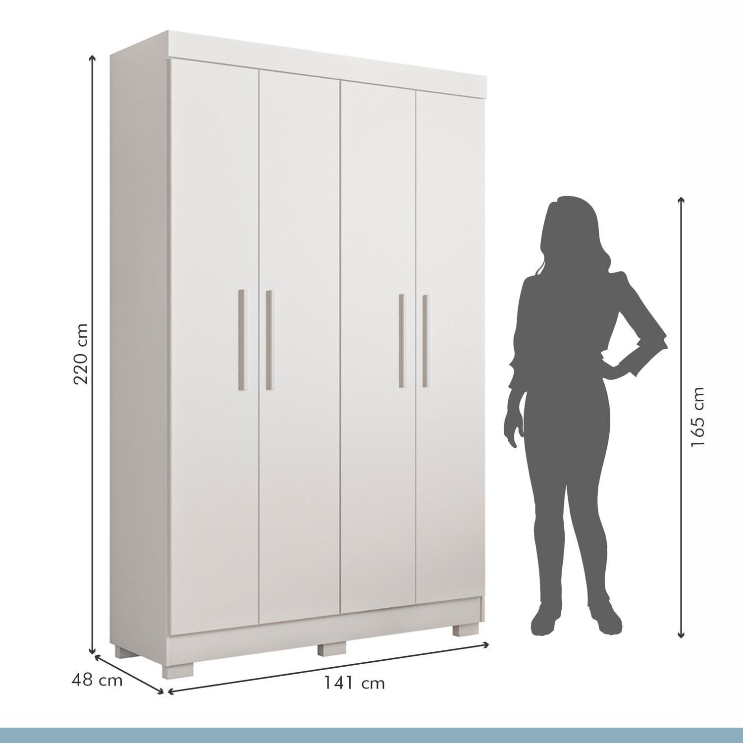 Encontraproduto.com.br - Quarto Infantil Completo Com Guarda-roupa E Beliche Théo Branco