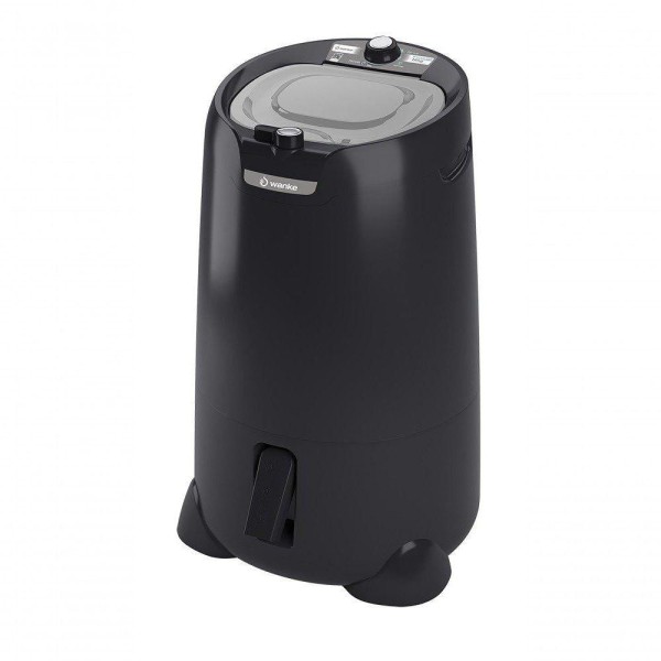 Encontraproduto.com.br - Centrifuga De Roupas Máquina Secadora Elétrica Tanquinho 286 W 220 V 60Hz Lavanderia Wanke Preto