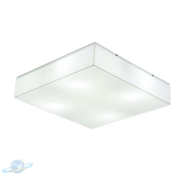 Encontraproduto.com.br - Plafon De Sobrepor Quadrado Luminária Acrílico 30x30 E27