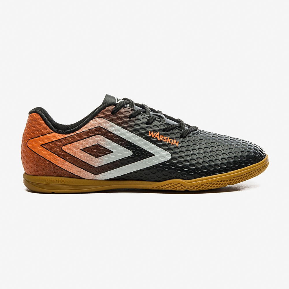 Chuteira Umbro Warskin Futsal Preto