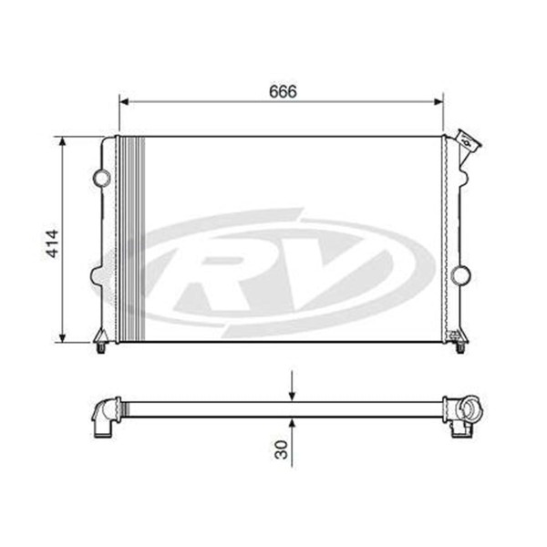 Encontraproduto.com.br - Radiador Visconde 12561
